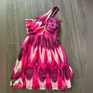 Boston Proper Muse One Shoulder Resort Dress 4 NWT